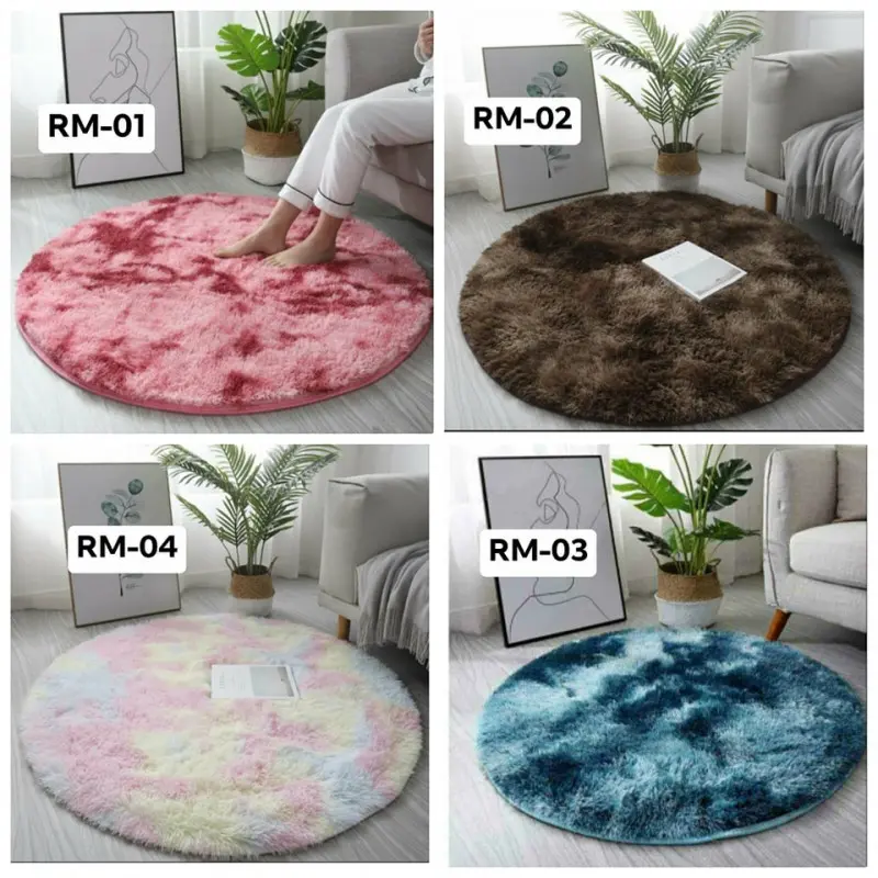 Stylish Round Mat (স্টাইলিশ রাউন্ড ম্যাট)