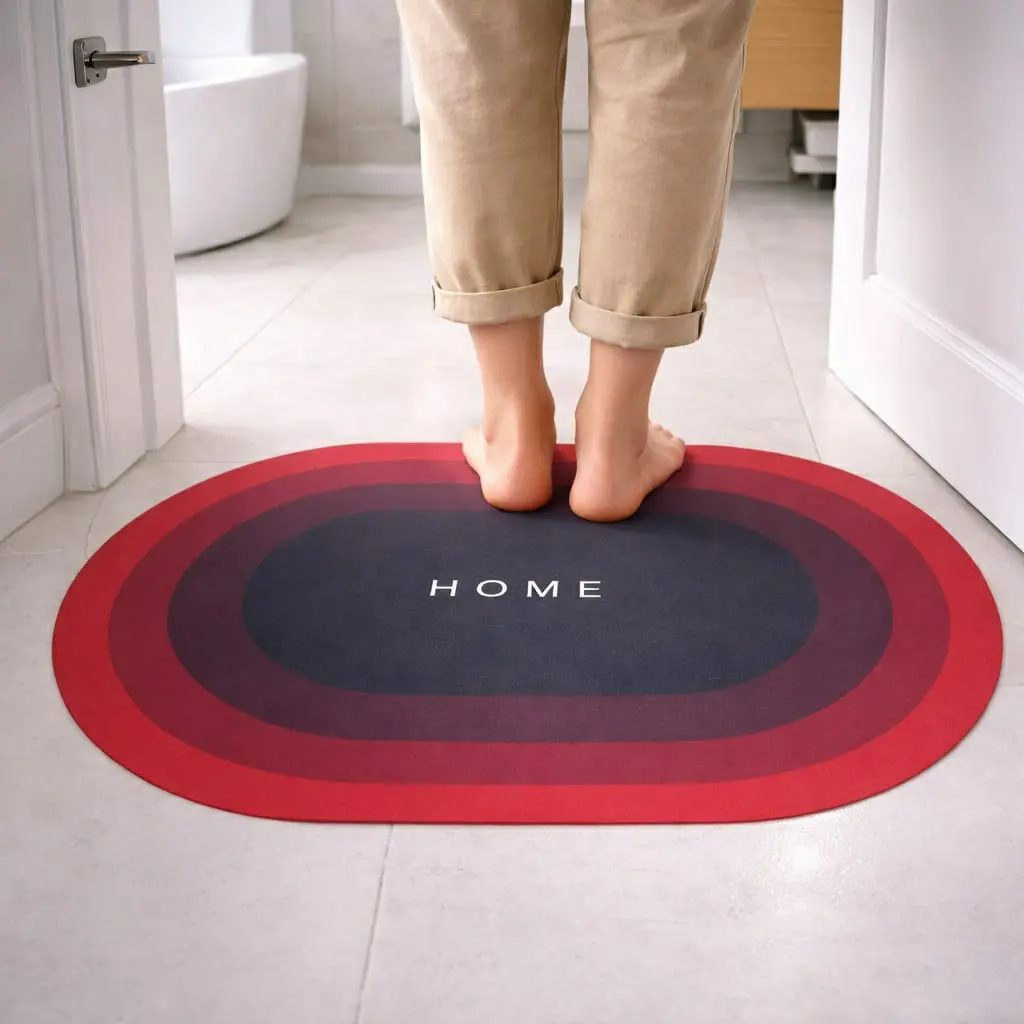 4 Pcs Magic Bathroom Mat