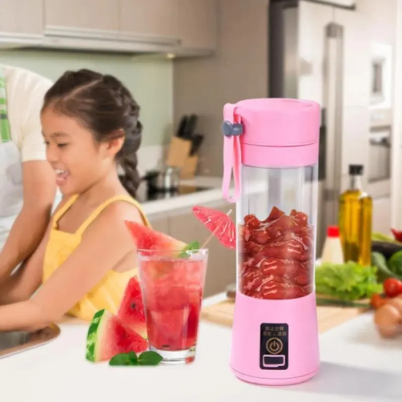 Mini USB Rechargeable Portable Electric Fruit Juicer (মিনি ইউএসবি রিচার্জেবল পোর্টেবল ইলেকট্রিক ফ্রুট জুসার)