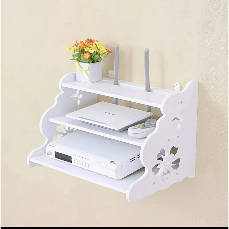 3 Layer Router Stand (ওয়াইফাই ও সেট-টপ বক্স অর্গানাইজার)